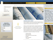 Tablet Screenshot of development.kirkbraegroup.staging.sprintout.com